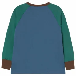 T-shirt Raglan Colorblock Coton Bio | Crème