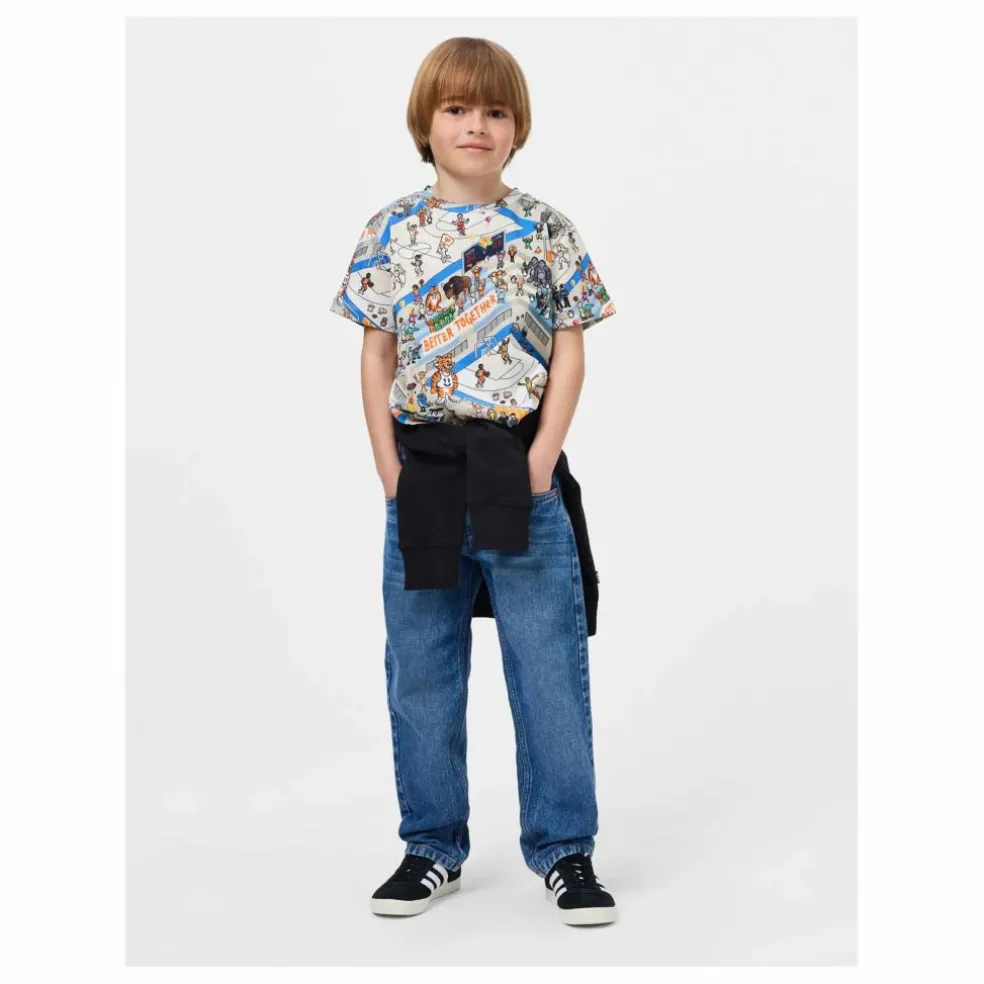 T-shirt Ralphie Basketball Coton Bio | Ecru