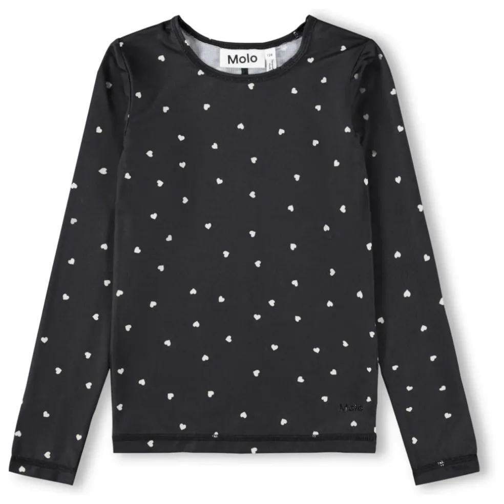T-shirt Rasha Cœurs | Noir
