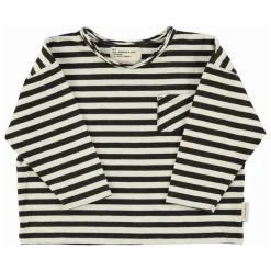 T-shirt Rayé Coton Bio | Ecru