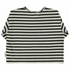T-shirt Rayé Coton Bio | Ecru