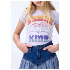 T-shirt Rhiannon Coton Bio | Lilas