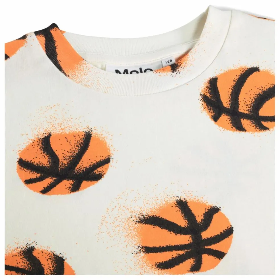 T-shirt Riley Basketball Coton Bio | Blanc