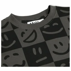 T-shirt Riley Emotion Damier Coton Bio | Noir