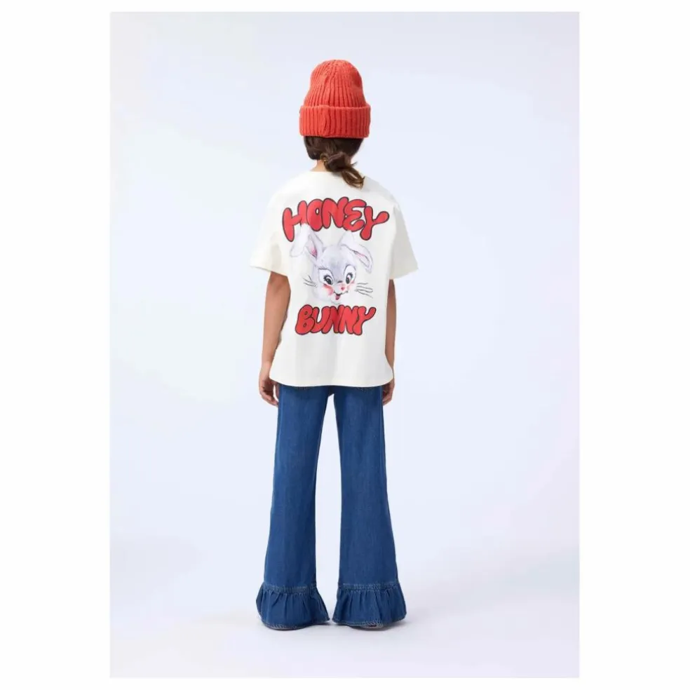 T-shirt Riley Honey Bunny Coton Bio | Beige