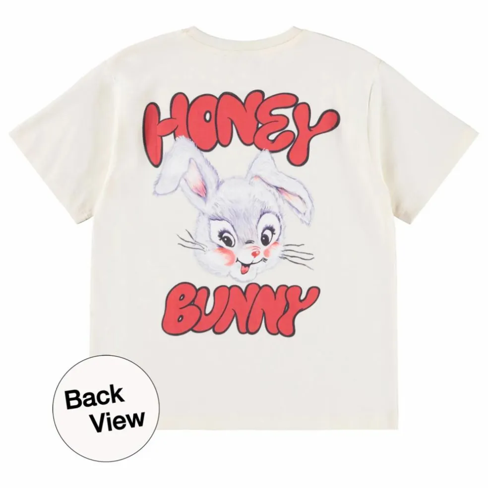 T-shirt Riley Honey Bunny Coton Bio | Beige