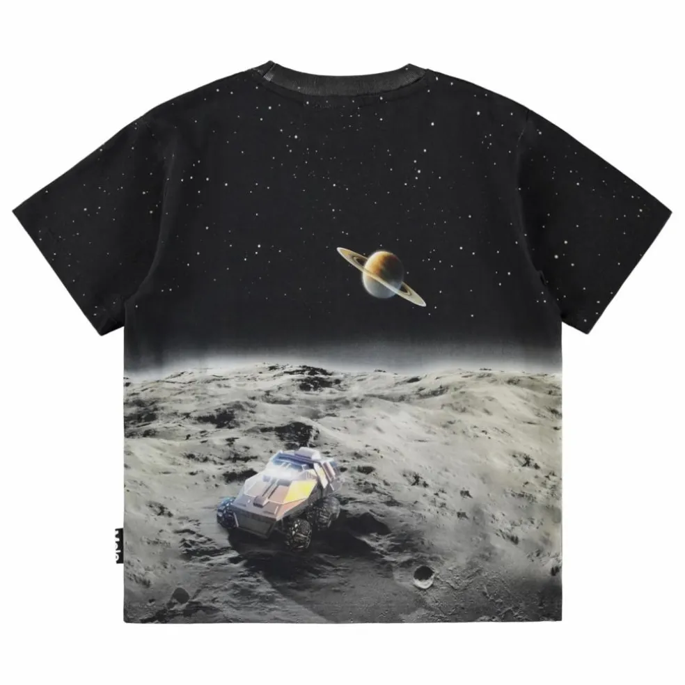 T-shirt Riley Moon Coton Bio | Noir