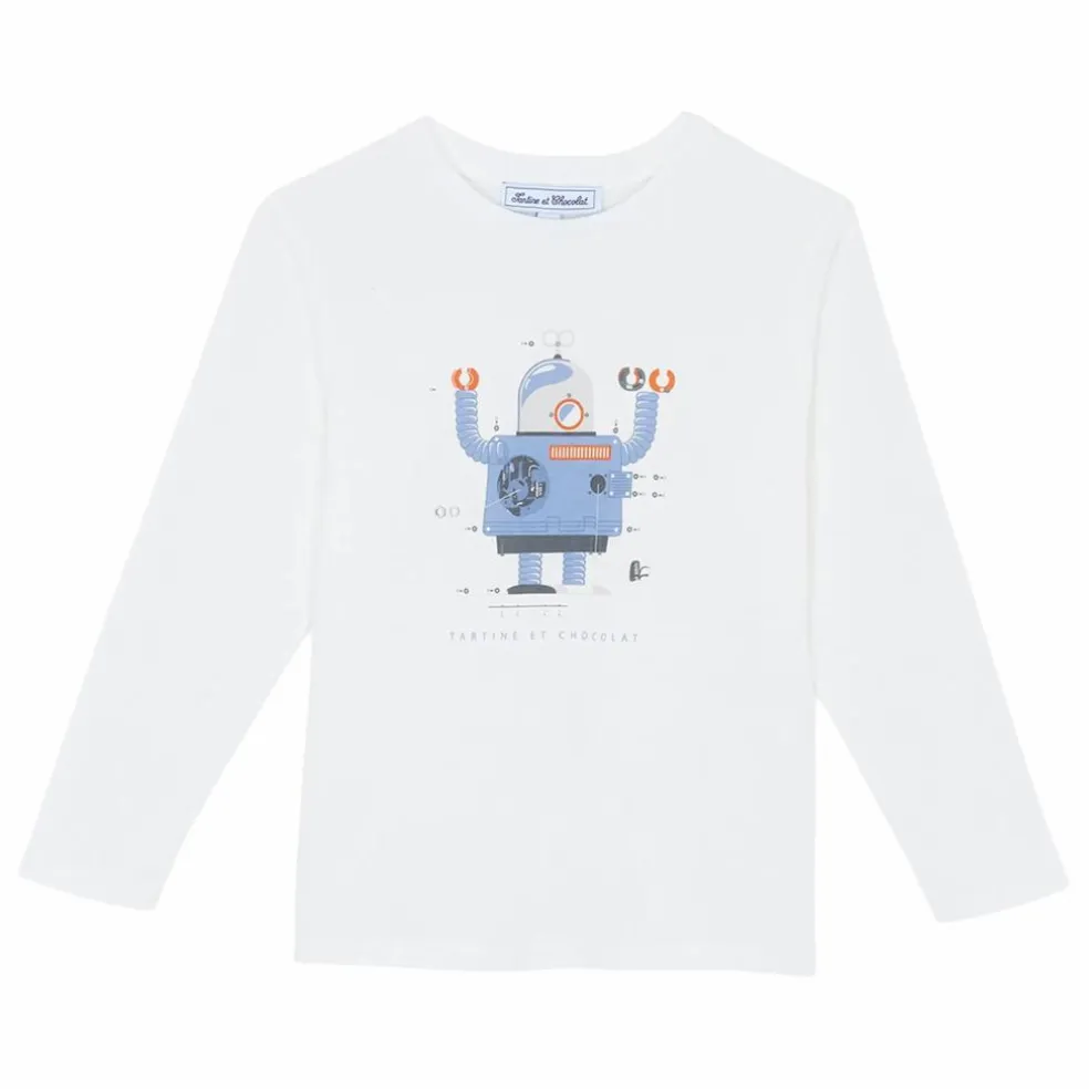 T-shirt Robot | Blanc