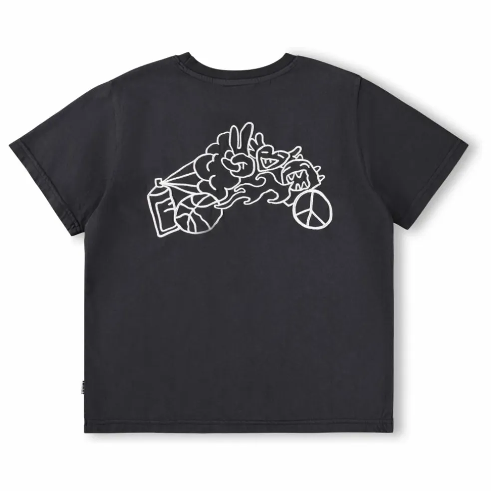 T-shirt Rodney Doodle Coton Bio | Noir
