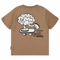 T-shirt Rodney Skate Coton Bio | Marron