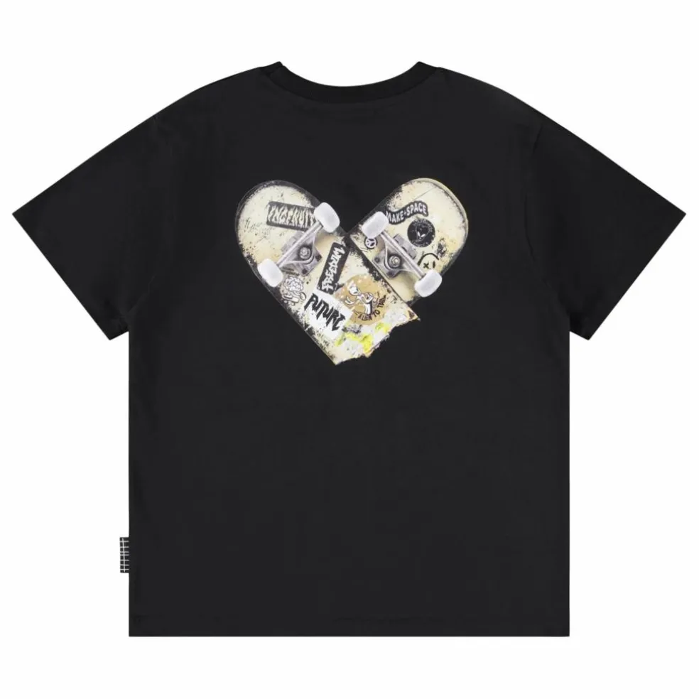T-shirt Rodney Skate Love Coton Bio | Noir