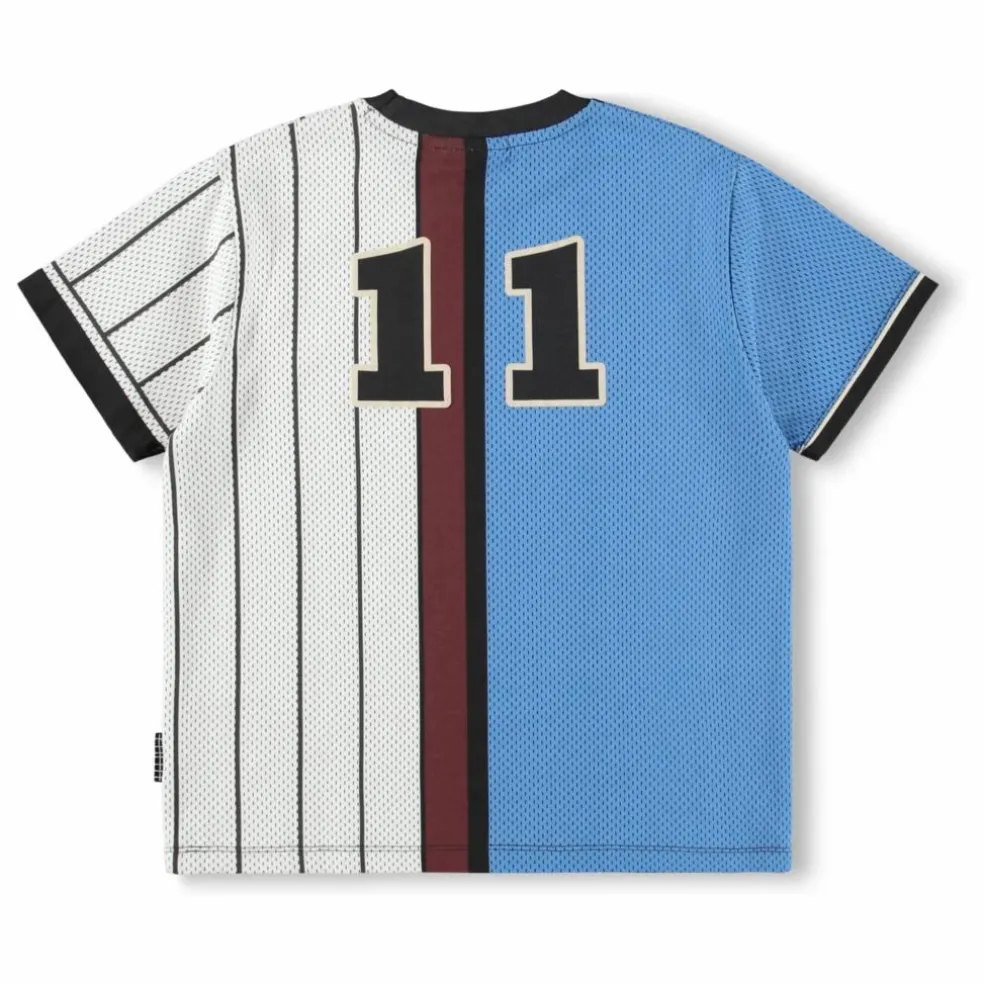 T-shirt Rodney Unity Rayé Coton Bio | Bleu