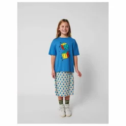 T-shirt Roll The Dice Coton Bio | Bleu
