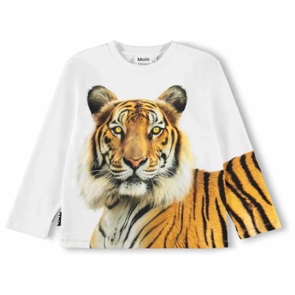 T-shirt Rollo Tigre Coton Bio | Blanc