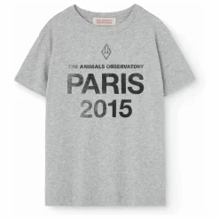 T-shirt Rooster Paris 2015 | Gris chiné