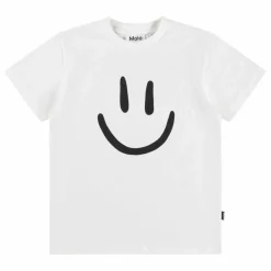 T-shirt Roxo Coton Bio | Blanc