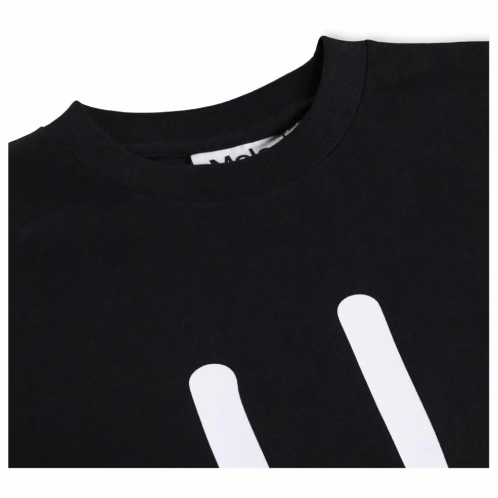 T-shirt Roxo Smile Coton Bio | Noir