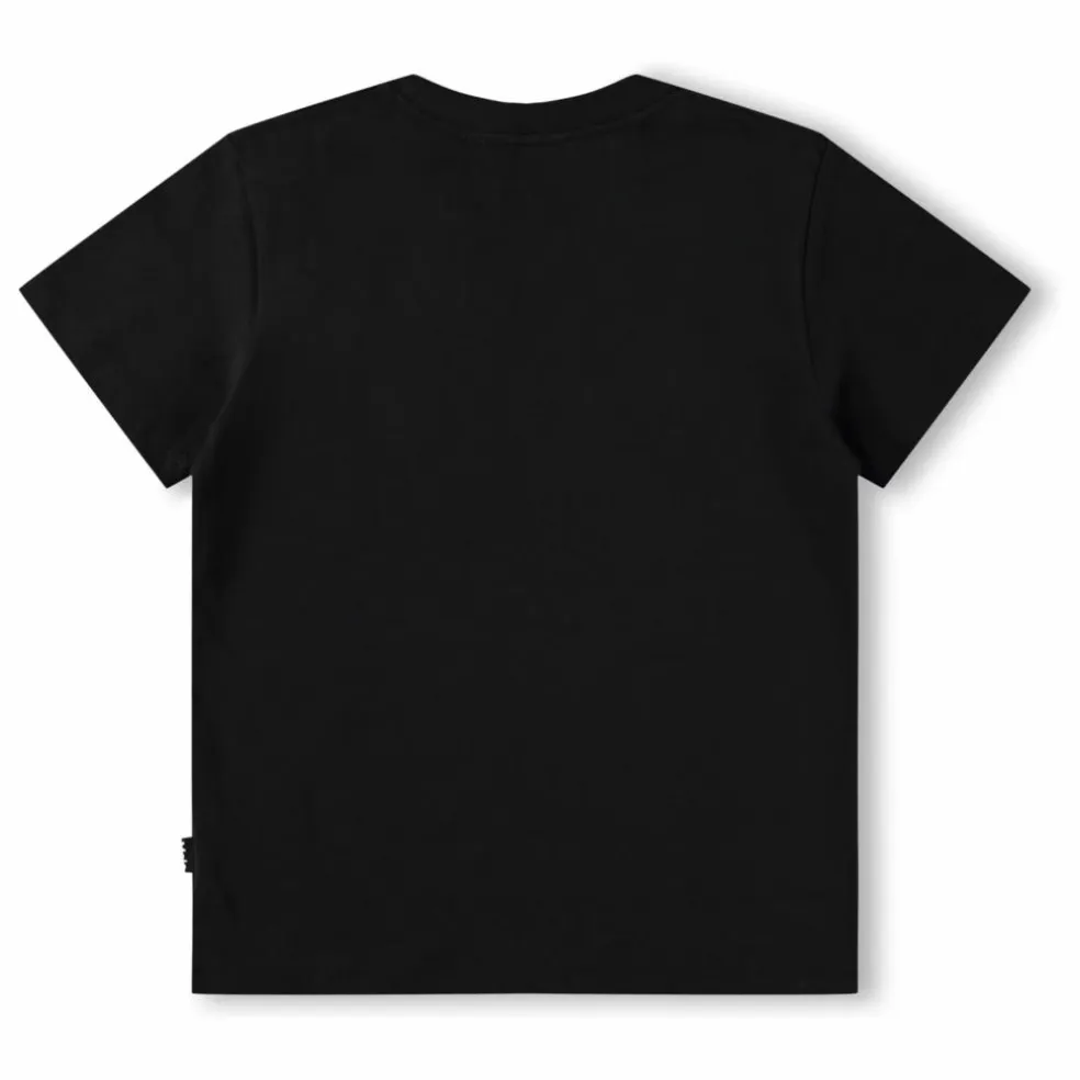 T-shirt Roxo Smile Coton Bio | Noir