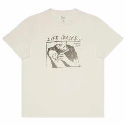 T-shirt Roy Life Tracks | Blanc