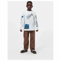 T-shirt Rube Dessins Coton Bio | Blanc