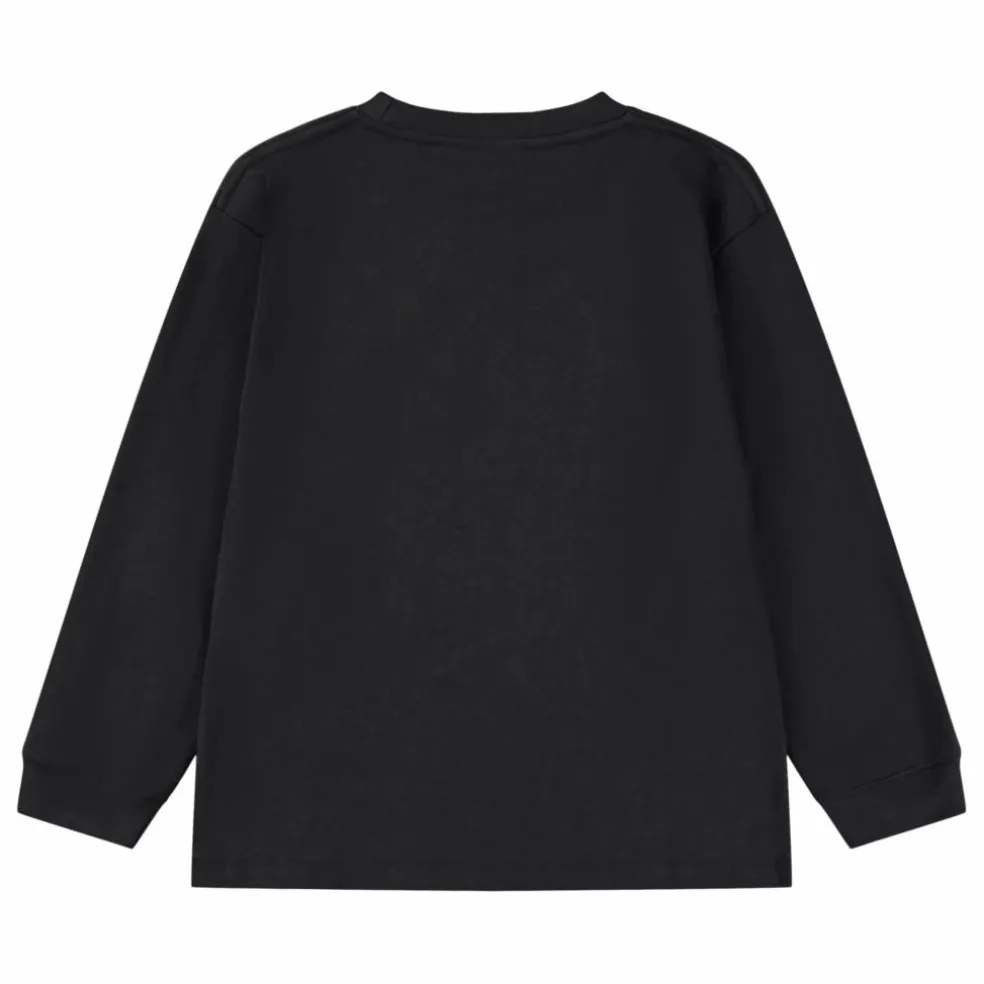 T-shirt Rube Skate Cat Coton Bio | Noir