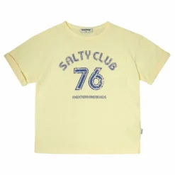 T-shirt Salty Club | Jaune