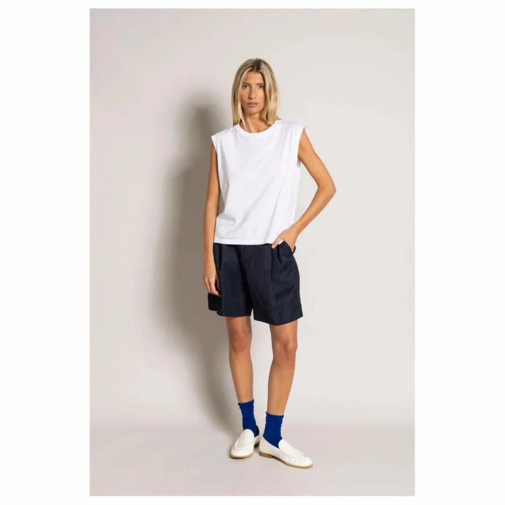 T-shirt Sans Manches Freja Coton Bio | Blanc