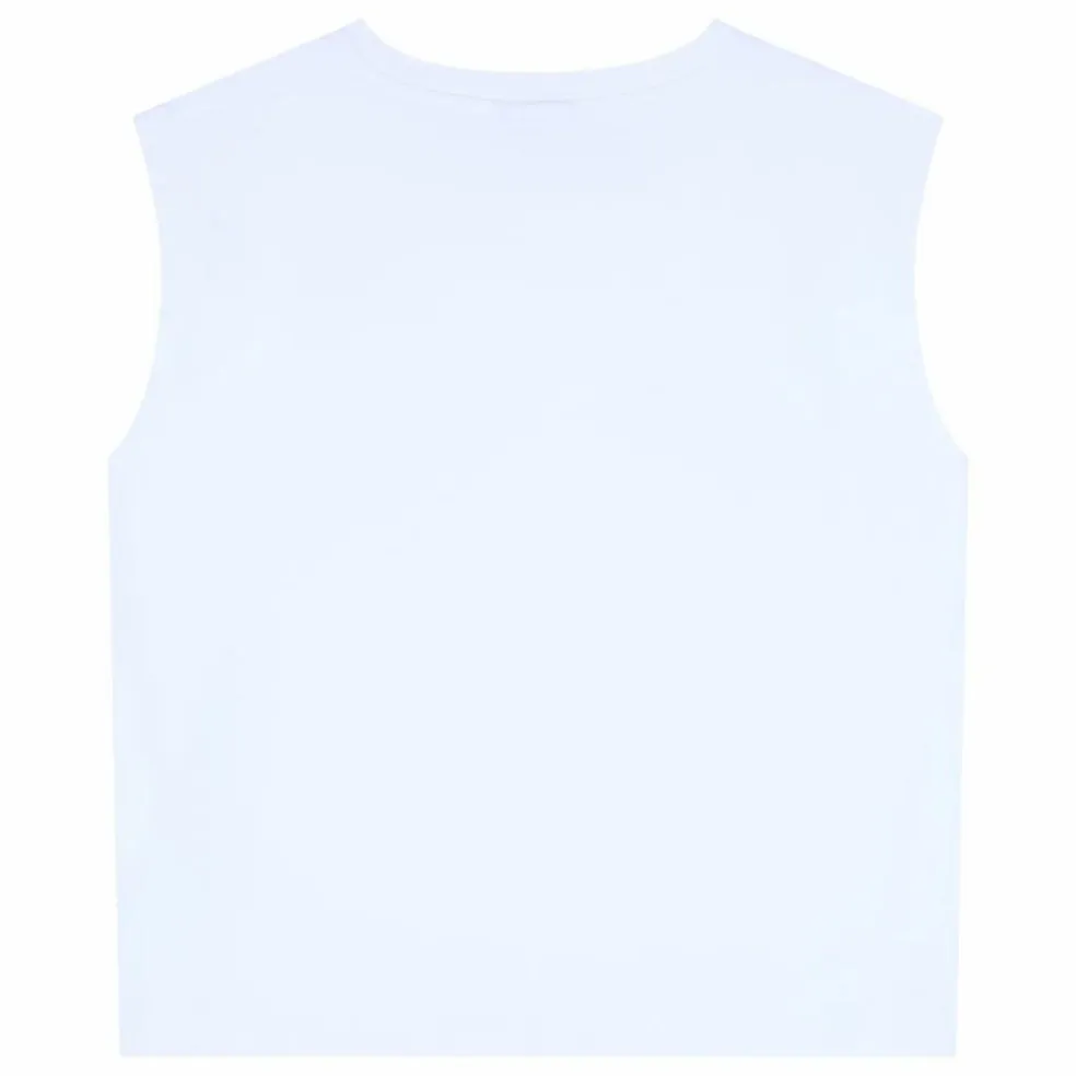T-shirt Sans Manches Freja Coton Bio | Blanc