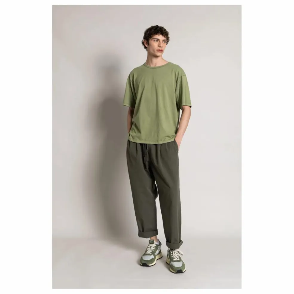 T-shirt Solal Coton Bio | Vert kaki clair