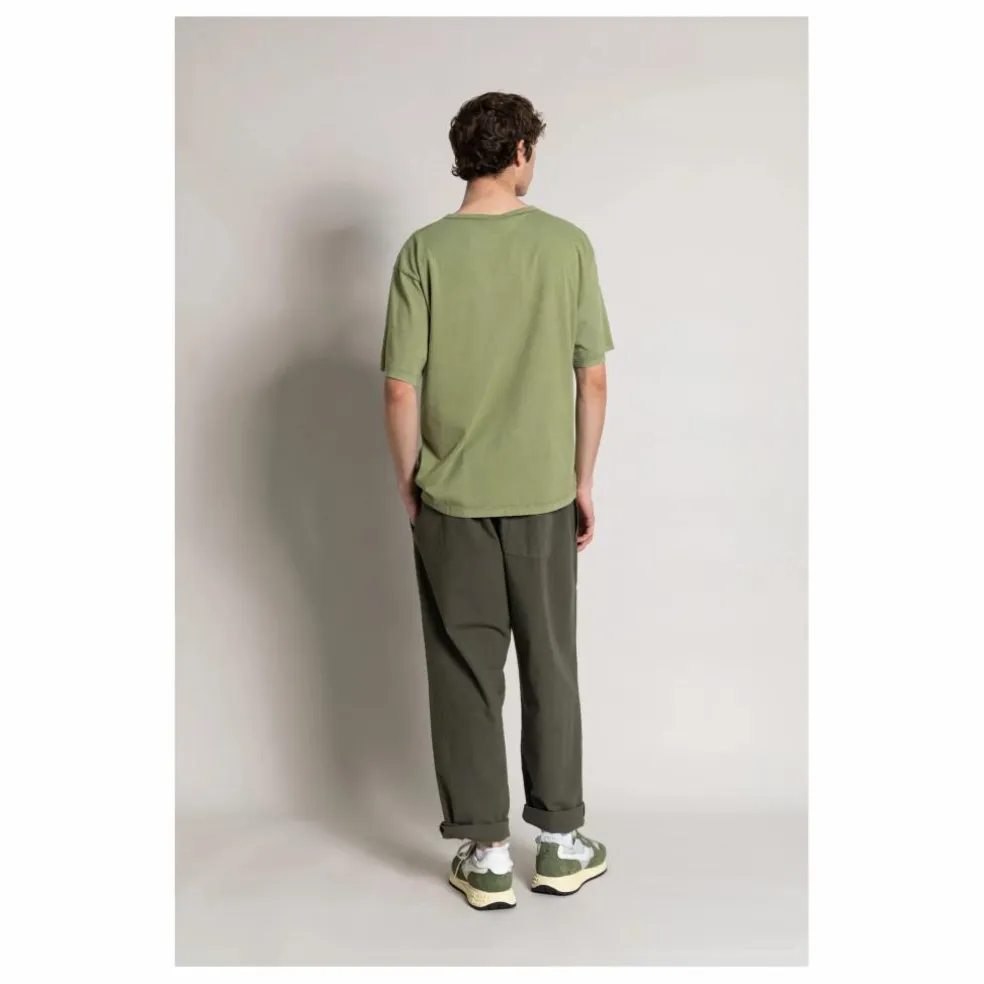 T-shirt Solal Coton Bio | Vert kaki clair