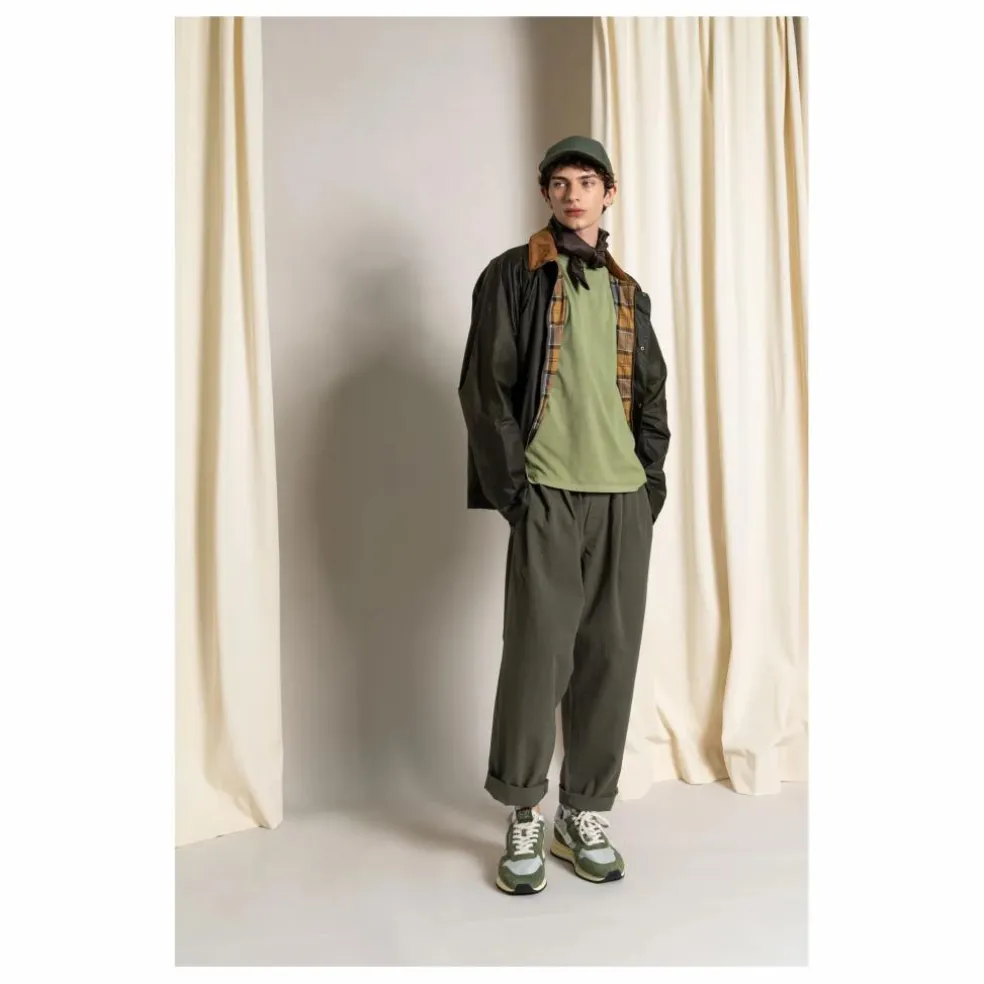 T-shirt Solal Coton Bio | Vert kaki clair