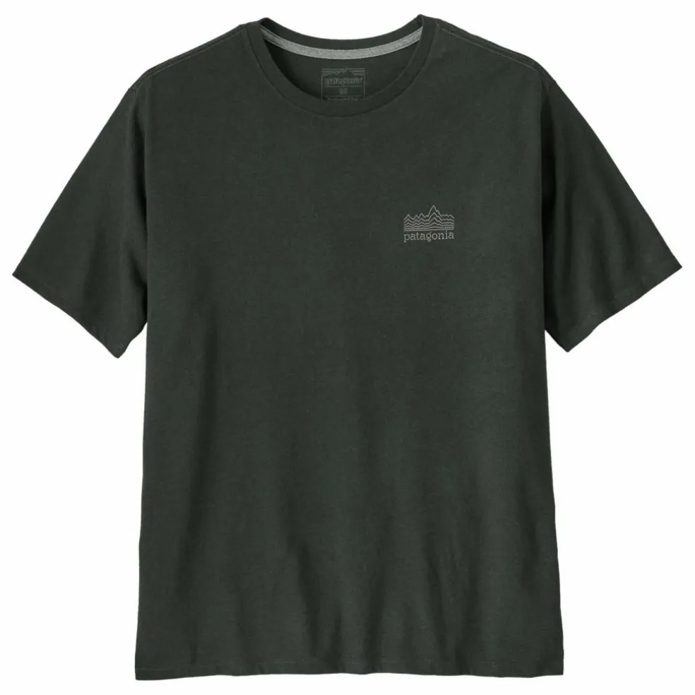 T-shirt Strataspire Responsibili Fibres Recyclées | Vert foncé