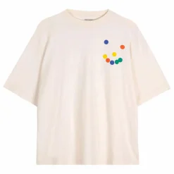T-shirt Thanks Coton Bio - Collection Femme | Blanc cassé