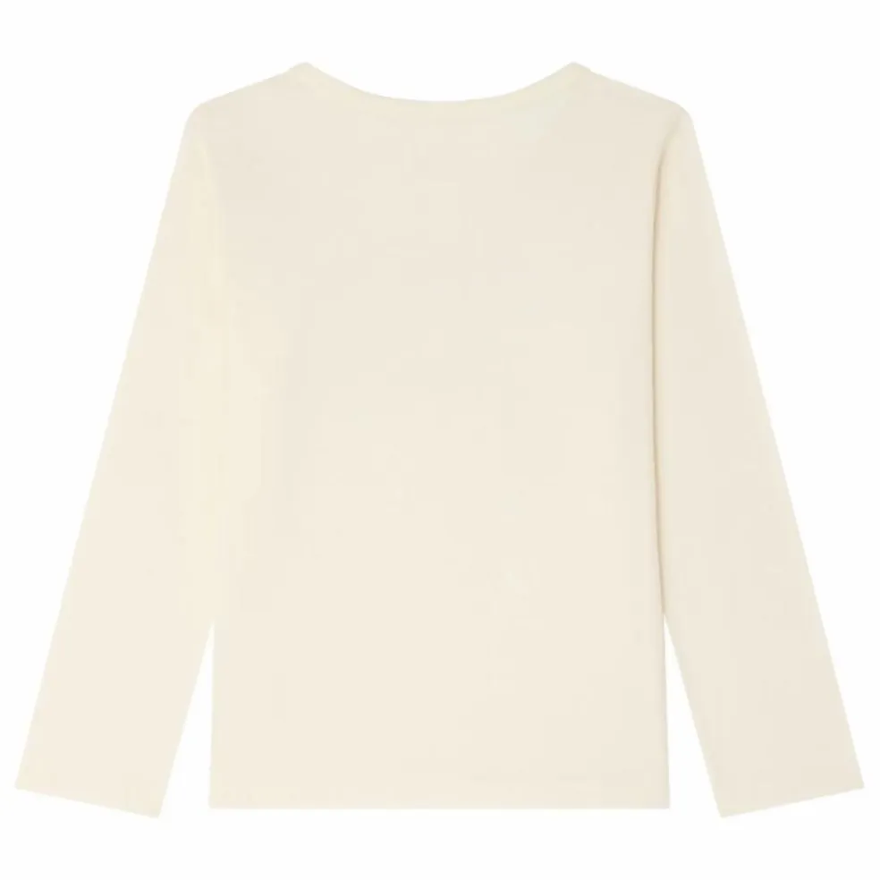 T-shirt Tidjiane Poires Jersey Coton Bio | Ivoire