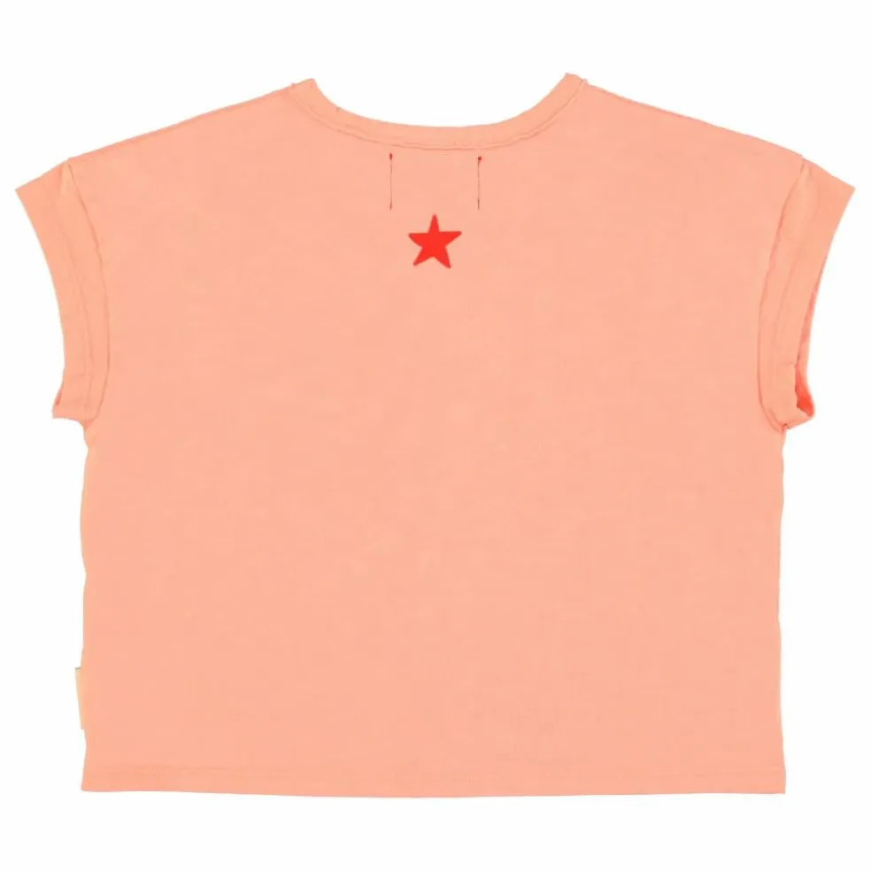 T-shirt Tiger | Rose pêche