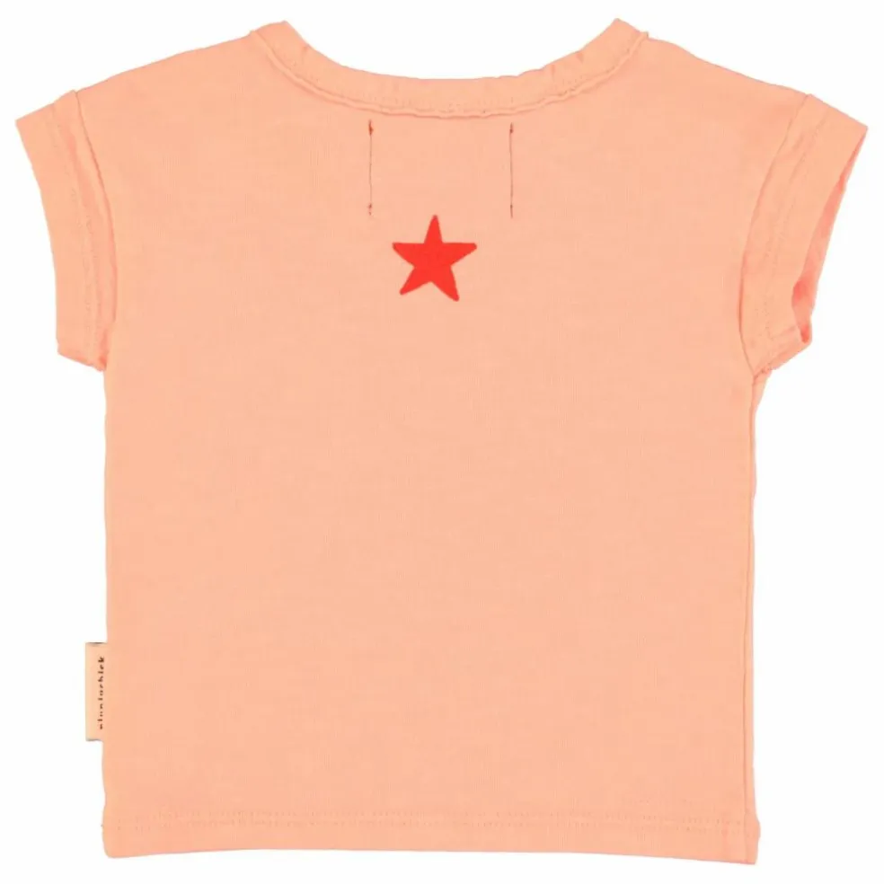 T-shirt Tiger | Rose pêche