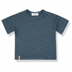 T-Shirt Tintoretto Lin | Bleu pétrole