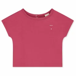 T-shirt Top Coton Bio | Rose fuschia