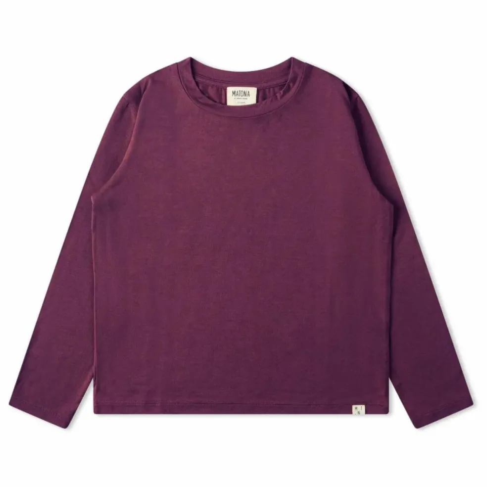 T-shirt Uni Modal | Aubergine