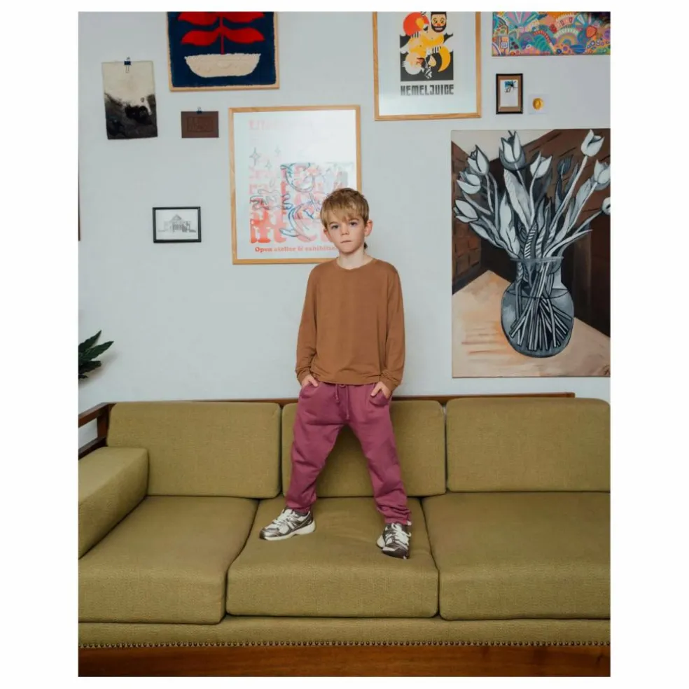 T-shirt Uni Modal | Marron