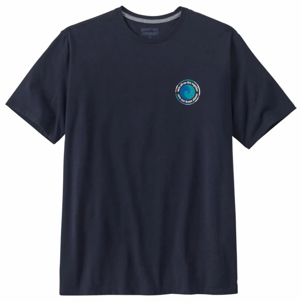 T-shirt Unity Fitz Responsibili Coton Bio | Bleu marine