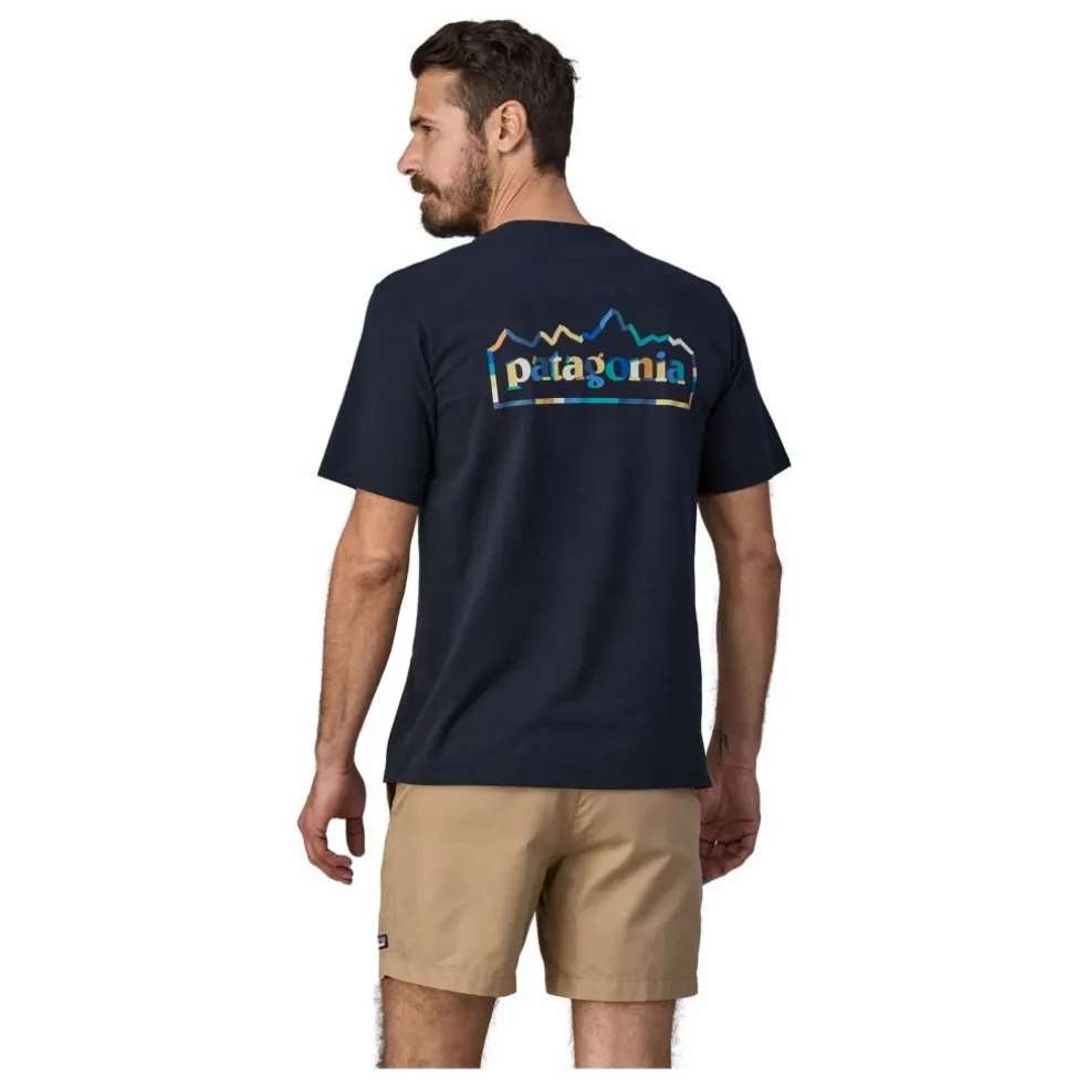 T-shirt Unity Fitz Responsibili Coton Bio | Bleu marine