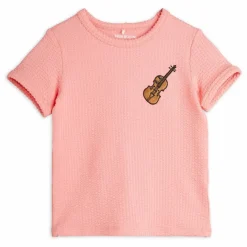 T-shirt Violon Fibres Recyclées | Rose