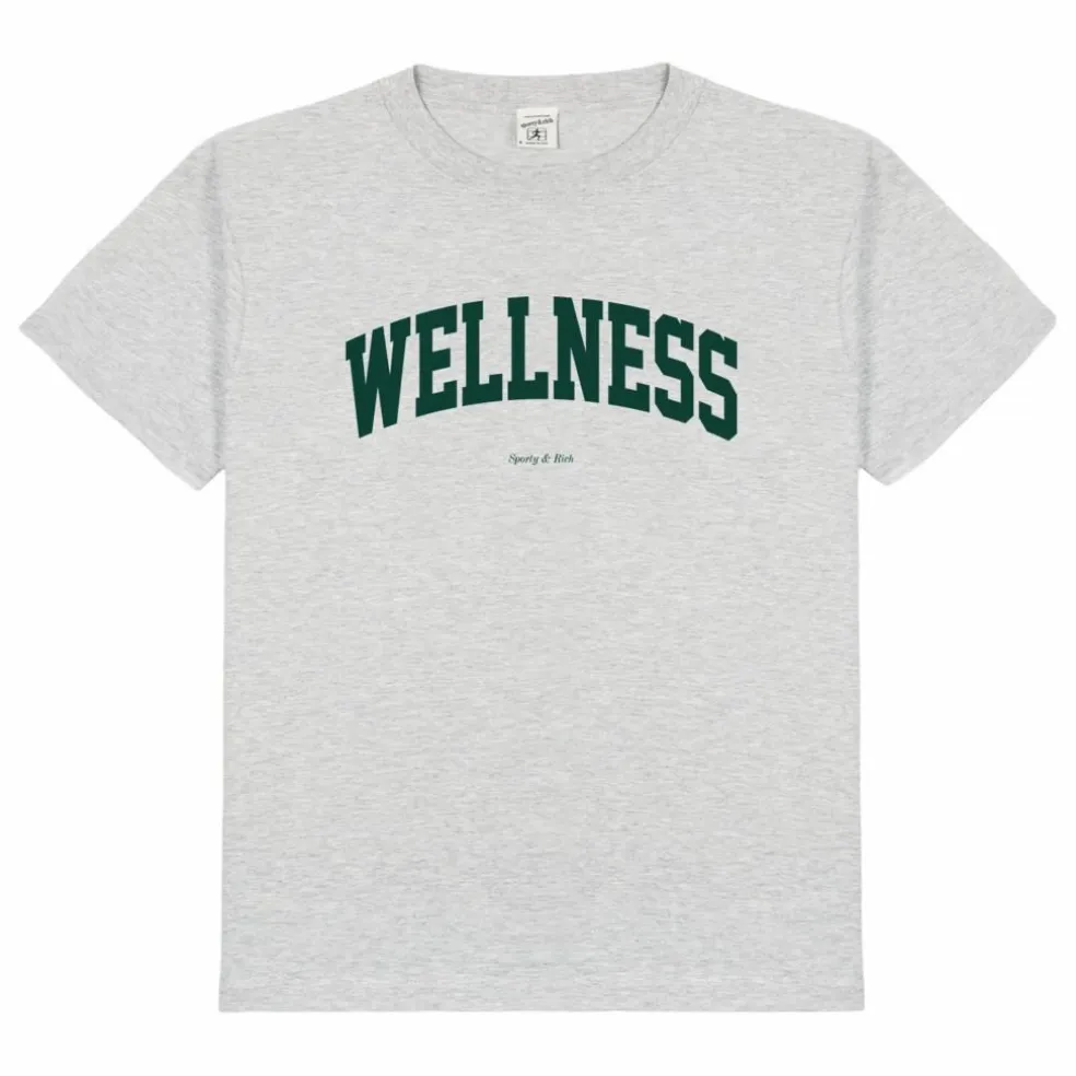 T-shirt Wellness Ivy Coton Recyclé | Gris