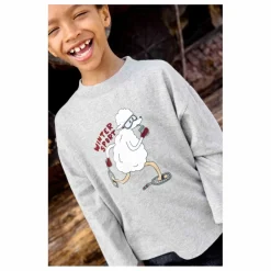 T-shirt Winter | Gris chiné