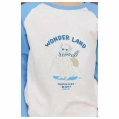 T-shirt Wonderland | Bleu