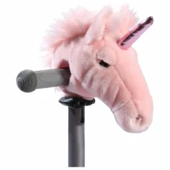 Tête de trottinette Licorne | Rose