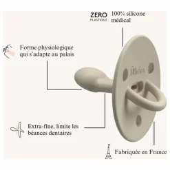 Tétines en silicone médical Choochoo Betsy - Set de 3