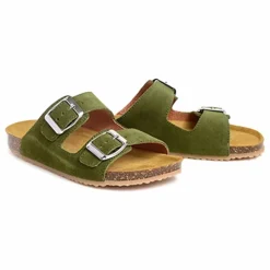Two Con Me - Sandales Boucle Double | Vert kaki