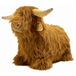 Vache Highlande à bascule | Marron